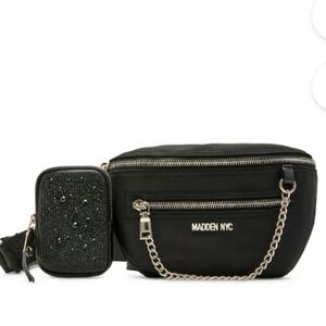 Madden Grunge convertible crossbody/fanny pack Black